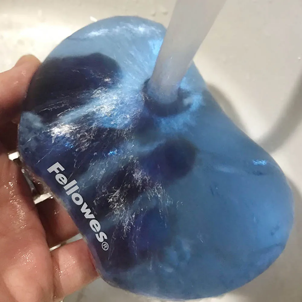 Мягкий силиконовый коврик для запястья водонепроницаемый нескользящий мыши