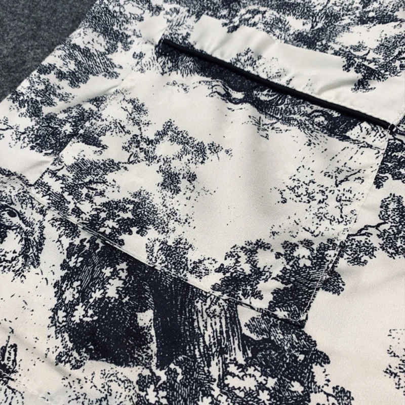 

Animal Print Pajamas Set Women Spring Autumn Long Sleeve Pajamas Korean Household Clothes Loungewear Pijama Mujer Nightgown