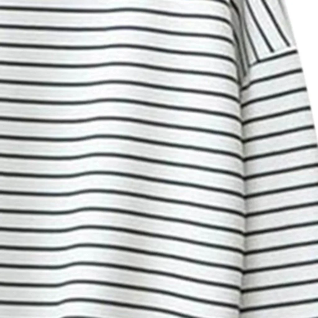 SAGACE женская футболка с длинным рукавом и круглым вырезом полосатый топ принтом