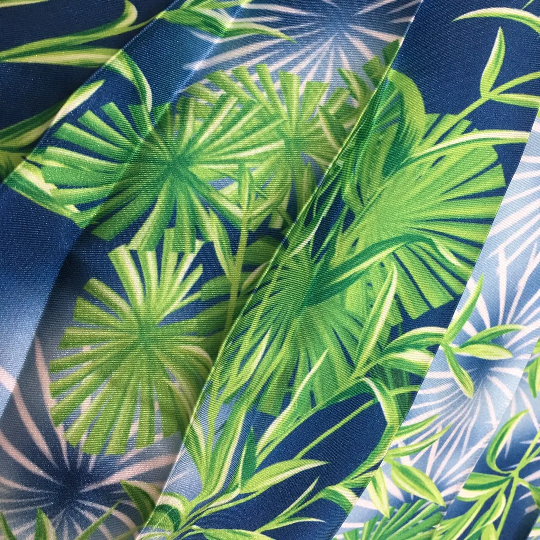 

High Quality Luxury Summer Sexy Women New Elegant Leaf Print High Waist Plaid Skirts