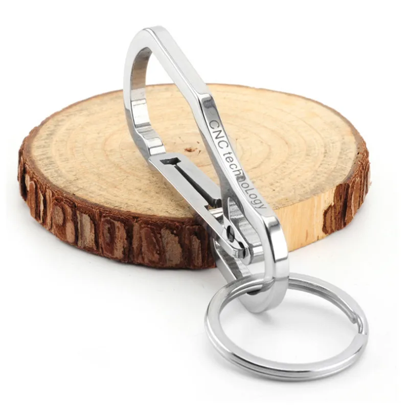 Outdoor colorful Titanium Climbing Keychain EDC Quick Release Hooks With Key Ring | Спорт и развлечения