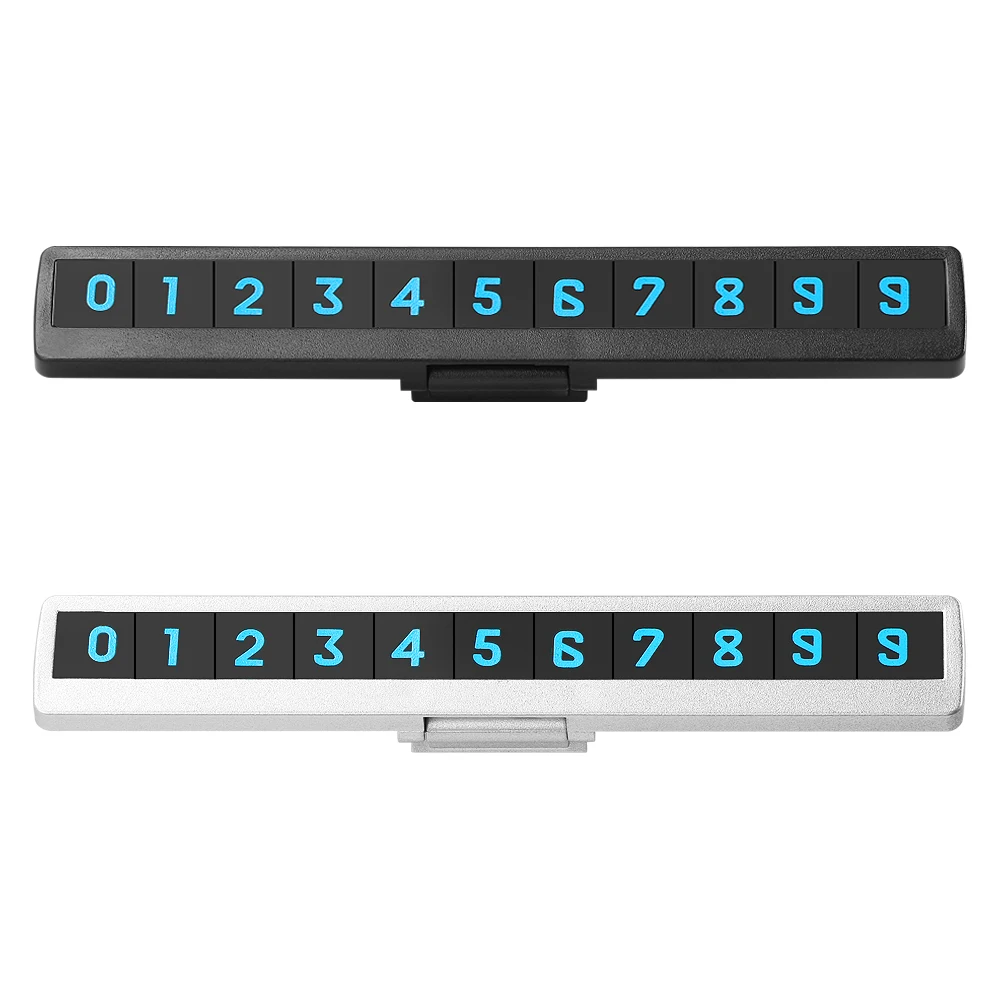 Hidden Car Temporary Parking Phone Number Card Sticker For ALFA ROMEO giulietta mito 147 159 dacia duster LADA KIA | Автомобили и