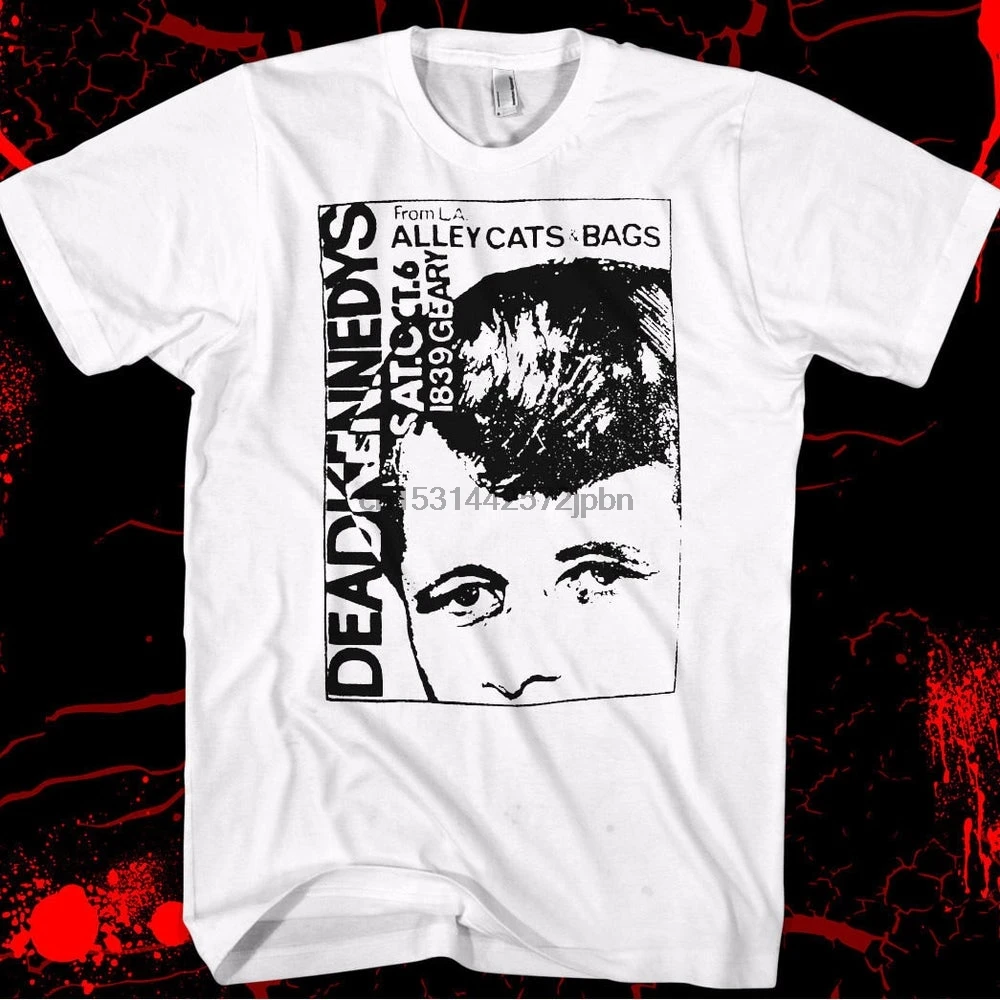 Футболка с принтом &quotмертвецы&quot &quotКеннет дейс аллея&quot &quotсумки кошками&quot Панк
