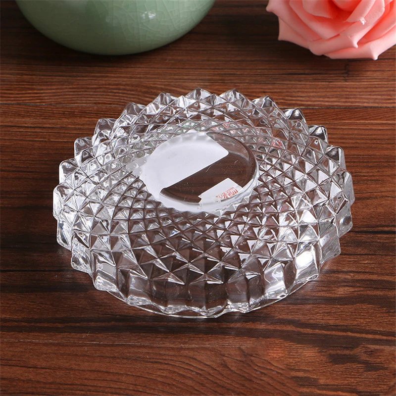 Круглая птичья гнездо стеклянная пепельница Офисная подарок для бойфренда