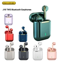 biutifu 2021 new j18 tws wireless bluetooth 5 0 earphones music headset handsfree earbudstouch control headphone for smartphones