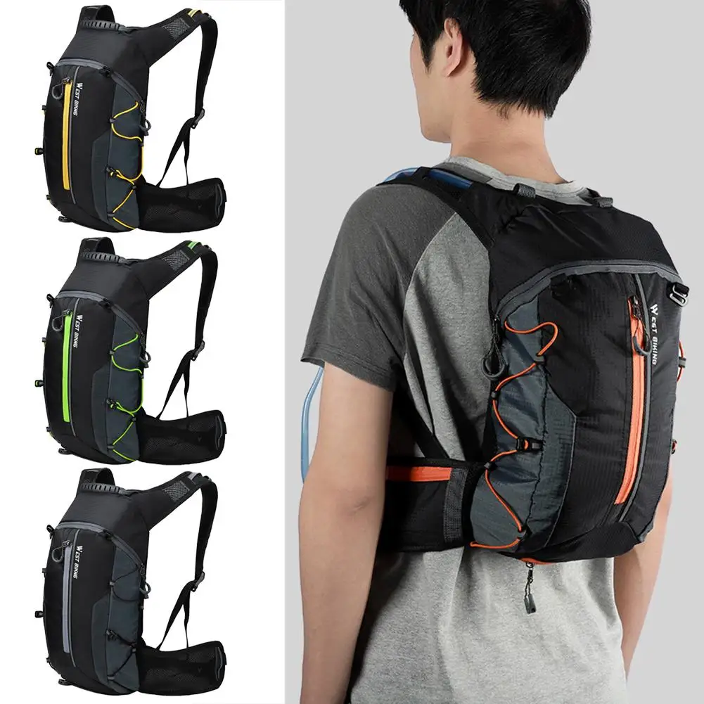 

WEST BIKING 10L/16L Ultralight Bicycle Bag Cycling Backpack Waterproof Breathable Bike Bag Climbing Cycling Hydration Backpack