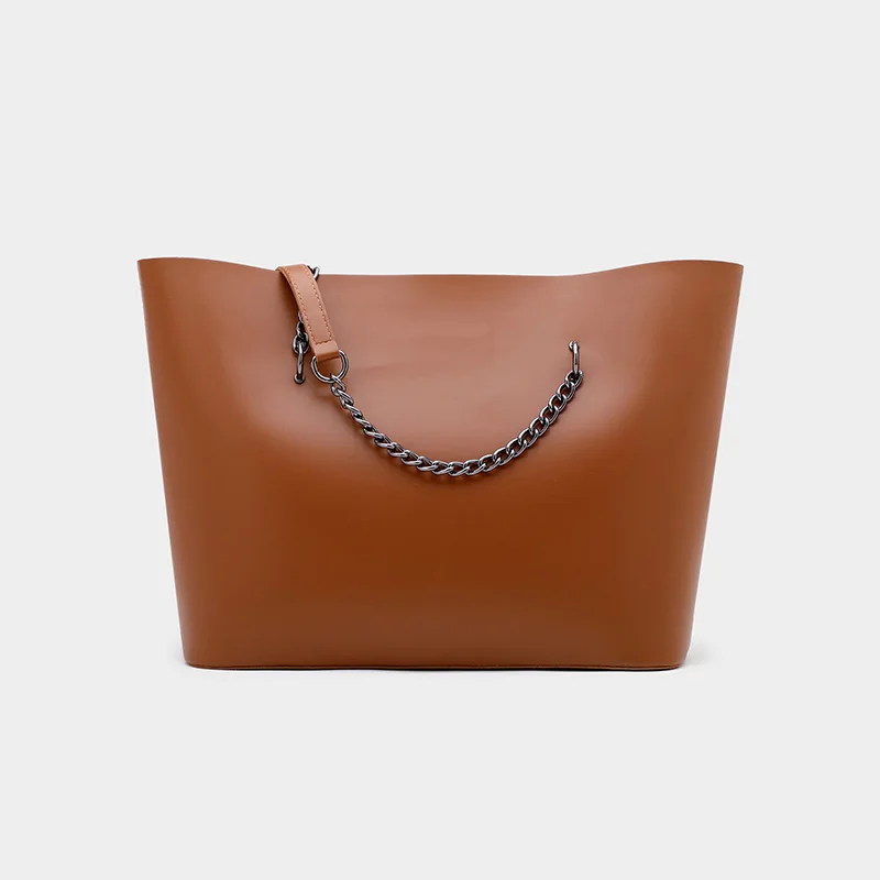 

High-quality female bag 2021 new chain bag fashion shoulder bag European and American trend large-capacity tote ladies bag high