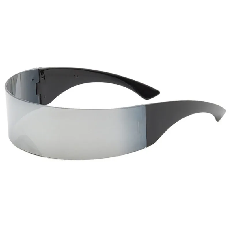 Футуристический моноблок Циклоп солнцезащитные очки вечерние обернутые вокруг