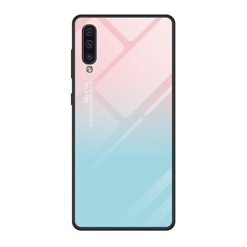 Узор чехол для телефона для samsung A70 A50 A30 A20 A10 A30S A50S Стекло чехол процессором обработки изображений 70 50 30 S 10 20 50S 30 S чехол Coque чехол для телефона - Цвет: 07