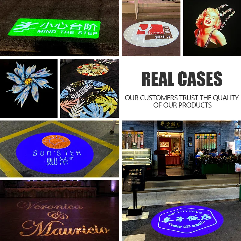 25 Вт рекламный проектор Gobo украшения дома гобо светильник светодиодный с