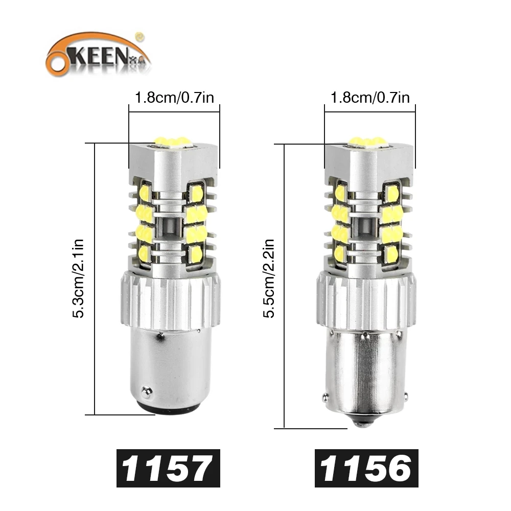 2 шт. автомобильные светодиодсветодиодный Лампы Canbus T10 W5W 194 168 18SMD | Автомобили и