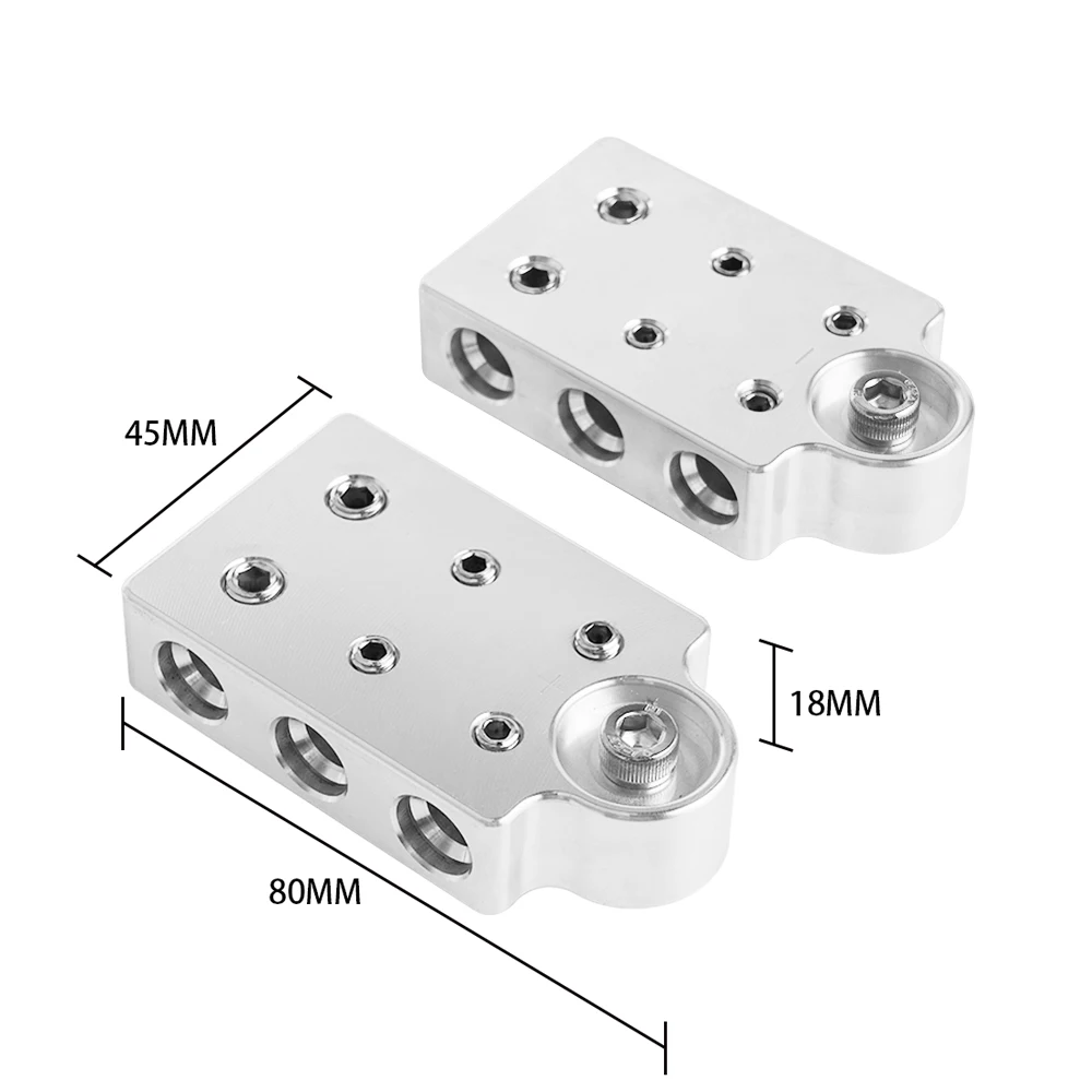 Комплект клемм автомобильного аккумулятора Fat для болтов M6 M8 XS Power Battery BOLT