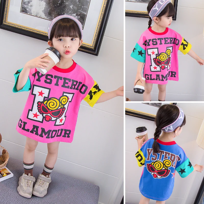 Child Stage Performance Clothing Girls Boys Jazz Dance Costumes Short Sleeve Tops Hip Hop Dancing Clothes Street Dances DWY594 |