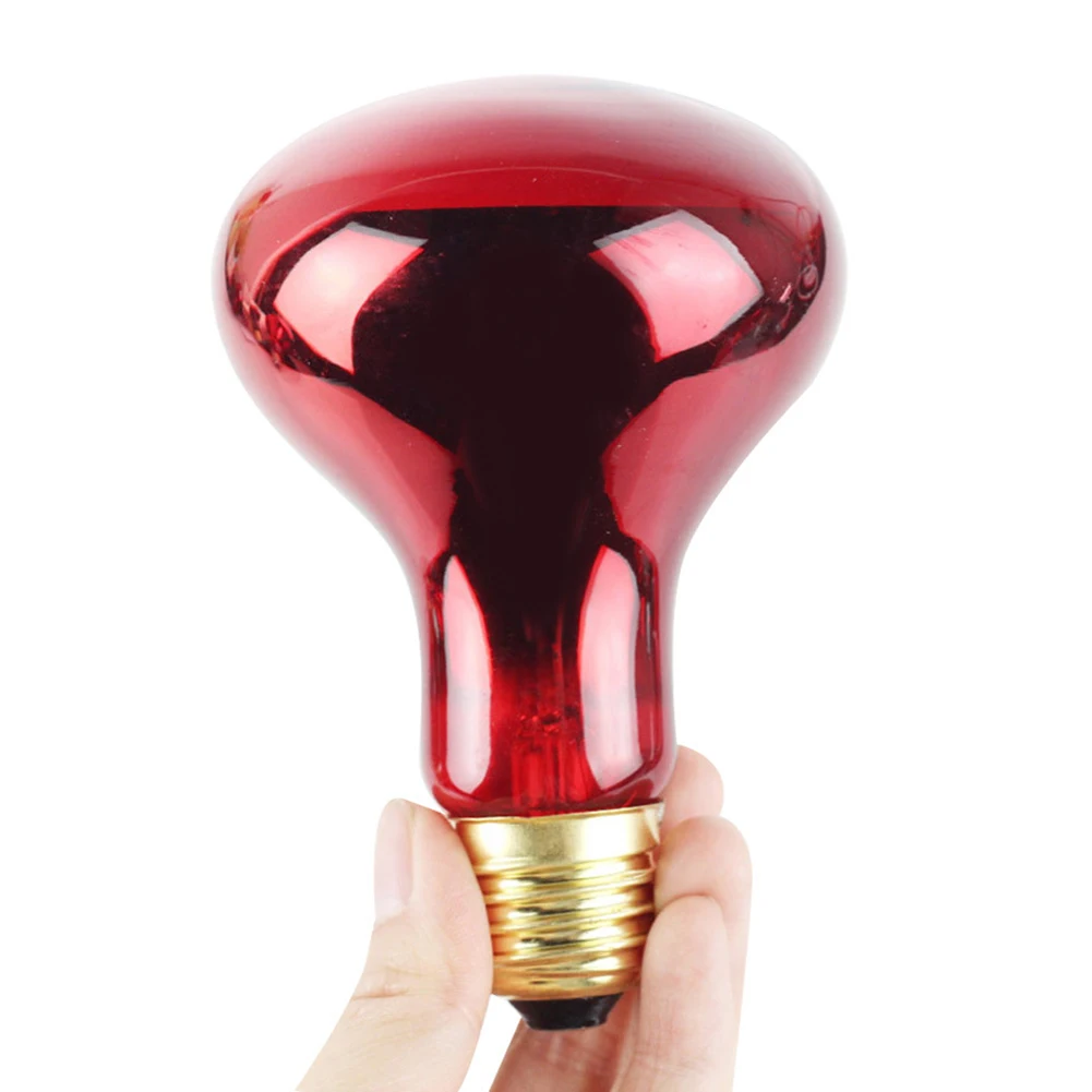 

2021 New 100W Reptile Lamp R80 Pet Heating Light Bulb Pet Brooder Reptile Lamp for Amphibian Pets Lizards Tortoise