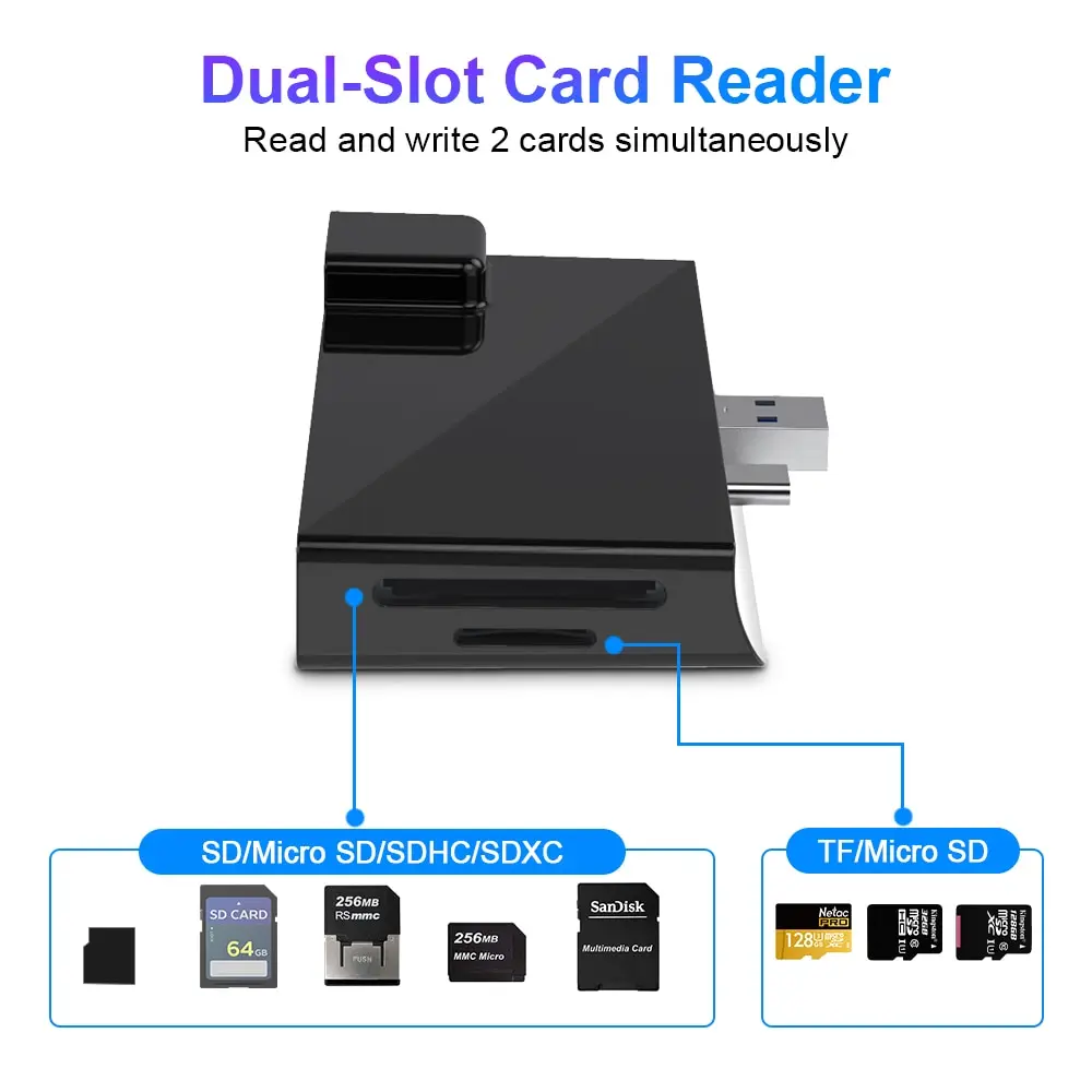 

Rocketek usb 3.0 HUB card reader 4K HDMI-compatible Gigabit Ethernet PD Type c adapter TF micro SD for Microsoft Surface Pro 7