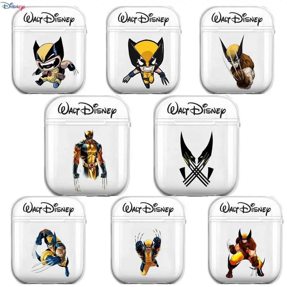 

Disney's Cool Wolverine Soft Silicone Cases For Airpods 1/2 Protective Bluetooth Wireless Earphone Cover For Air Pods Charging