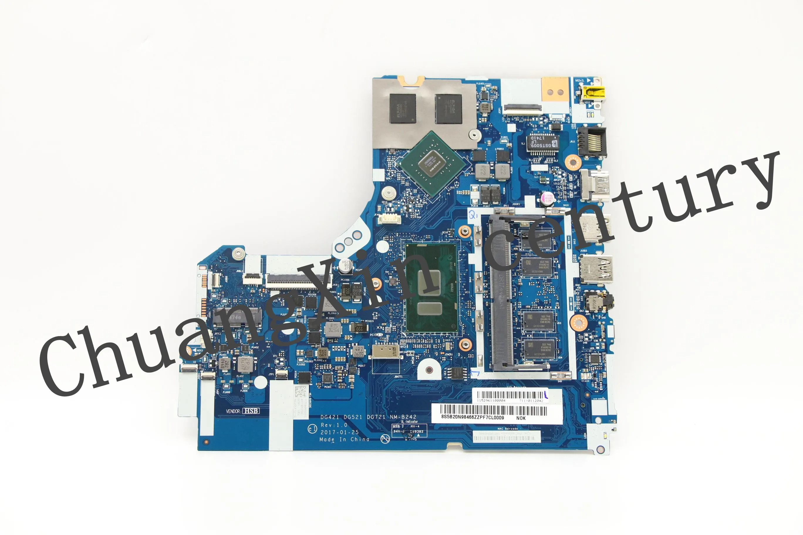 Для Lenovo 320-15IKB 520-15IKB материнская плата с i3-7100U 4 Гб EG521 EG522 EZ511 EG721 NM-B242 100% полностью