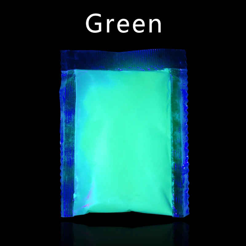 Светящаяся пудра светится в темноте для художественных поделок вечерние