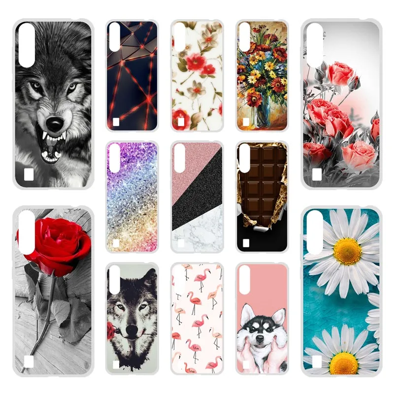 Чехол для телефона ZTE Blade A7 2020 Чехлы силиконовый мягкий ТПУ чехол с фламинго Nutella