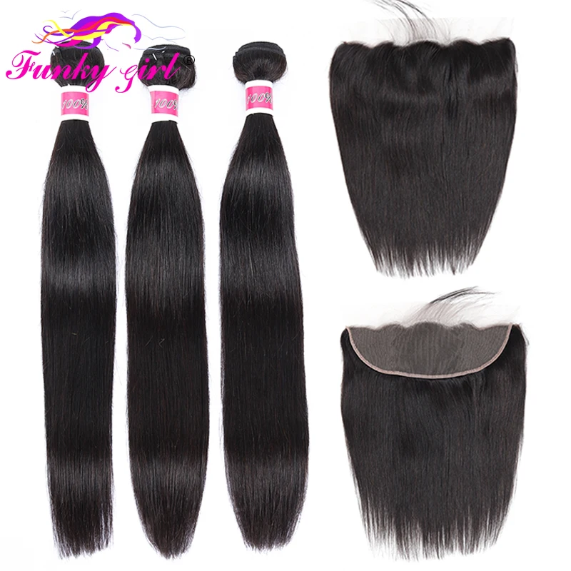 Фанки девушка бразильские Прямые уха до Кружева Фронтальная застежка с пряди