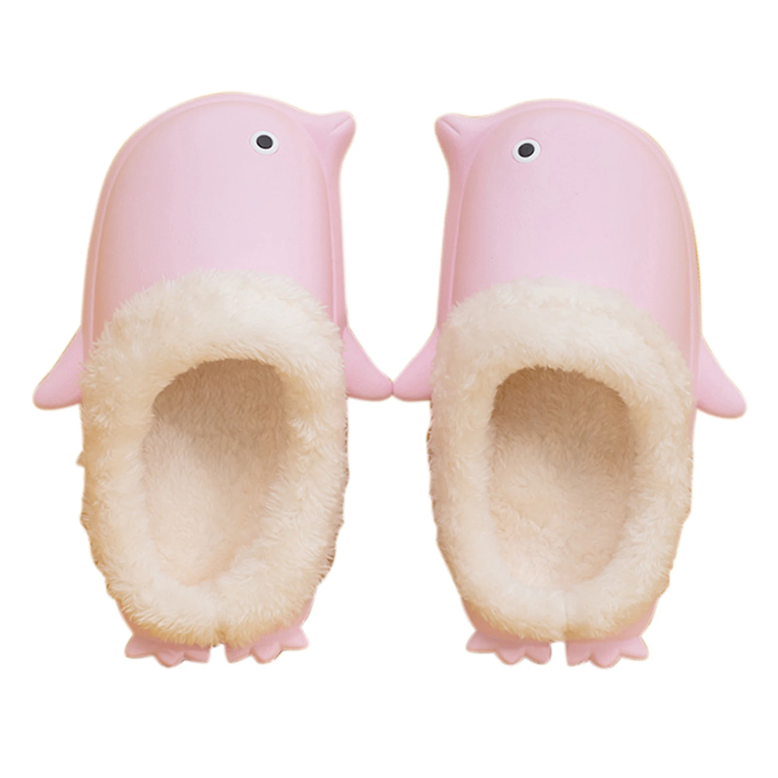 

Cute Penguin Baby Shape Waterproof Warm Winter Slippers Cartoon Shoes For Children d88