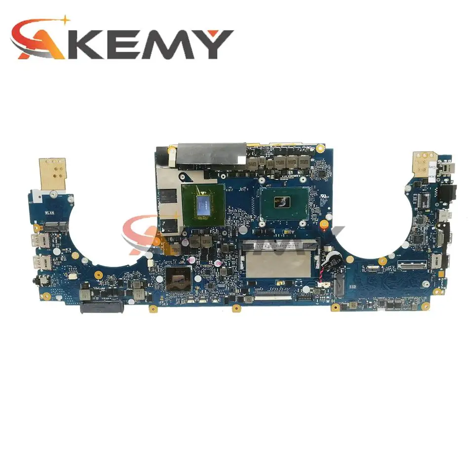 for asus rog s5v gl502vml gl502vmk gl502vm laptop motherboard gl502vmz notebook mainboard i7 7700hq cpu 8gb ram gtx1060 v6g free global shipping