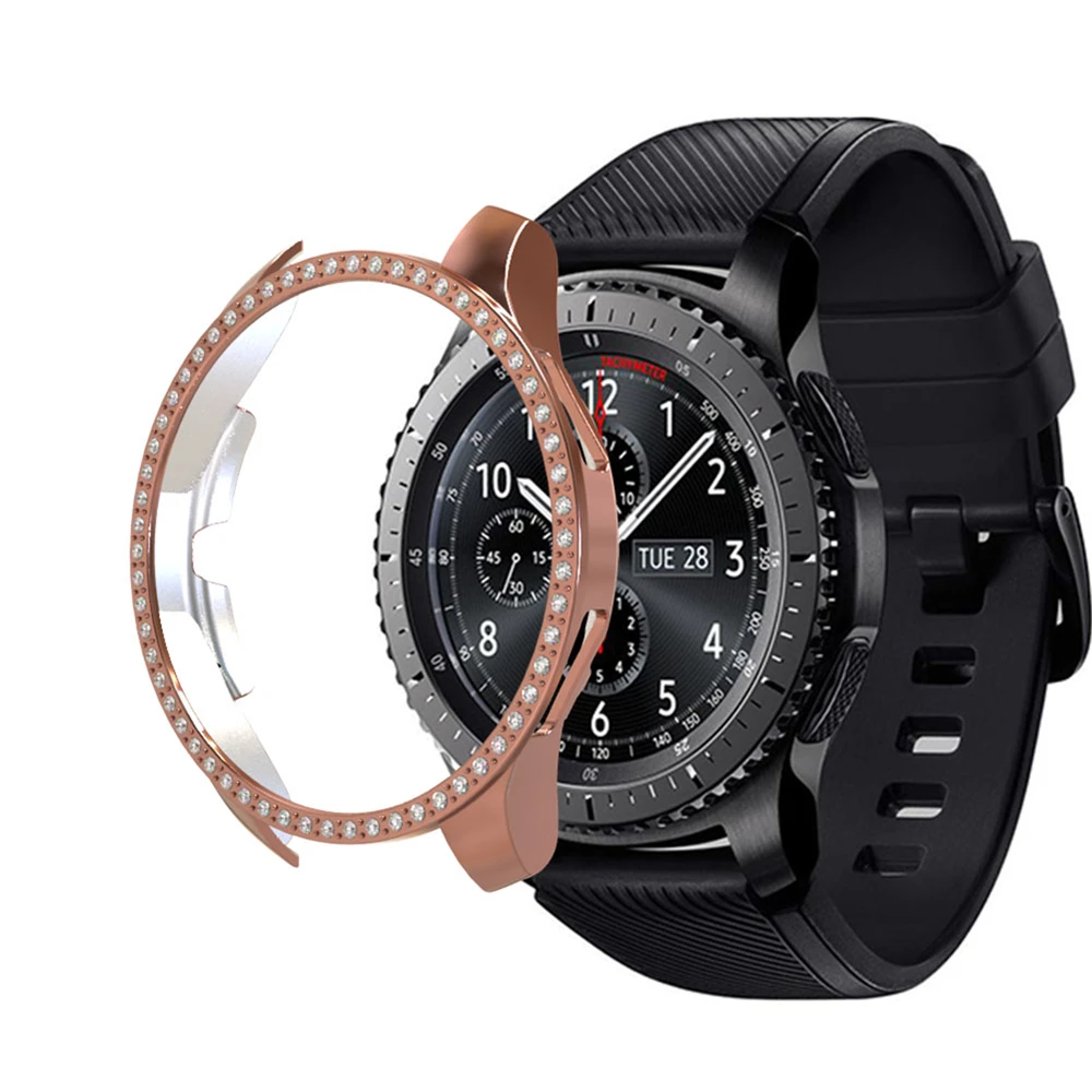 Для Samsung Galaxy Watch 46 мм 42 для Gear S3 защитный чехол с защитой от царапин Алмазная