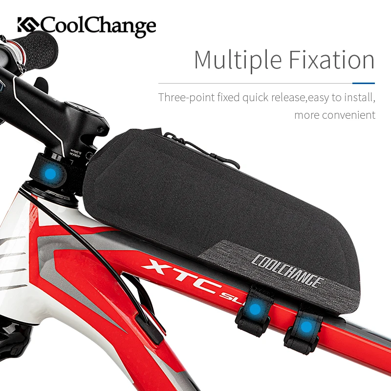 CoolChange велосипедная Сумка водонепроницаемая Большая вместительная портативная