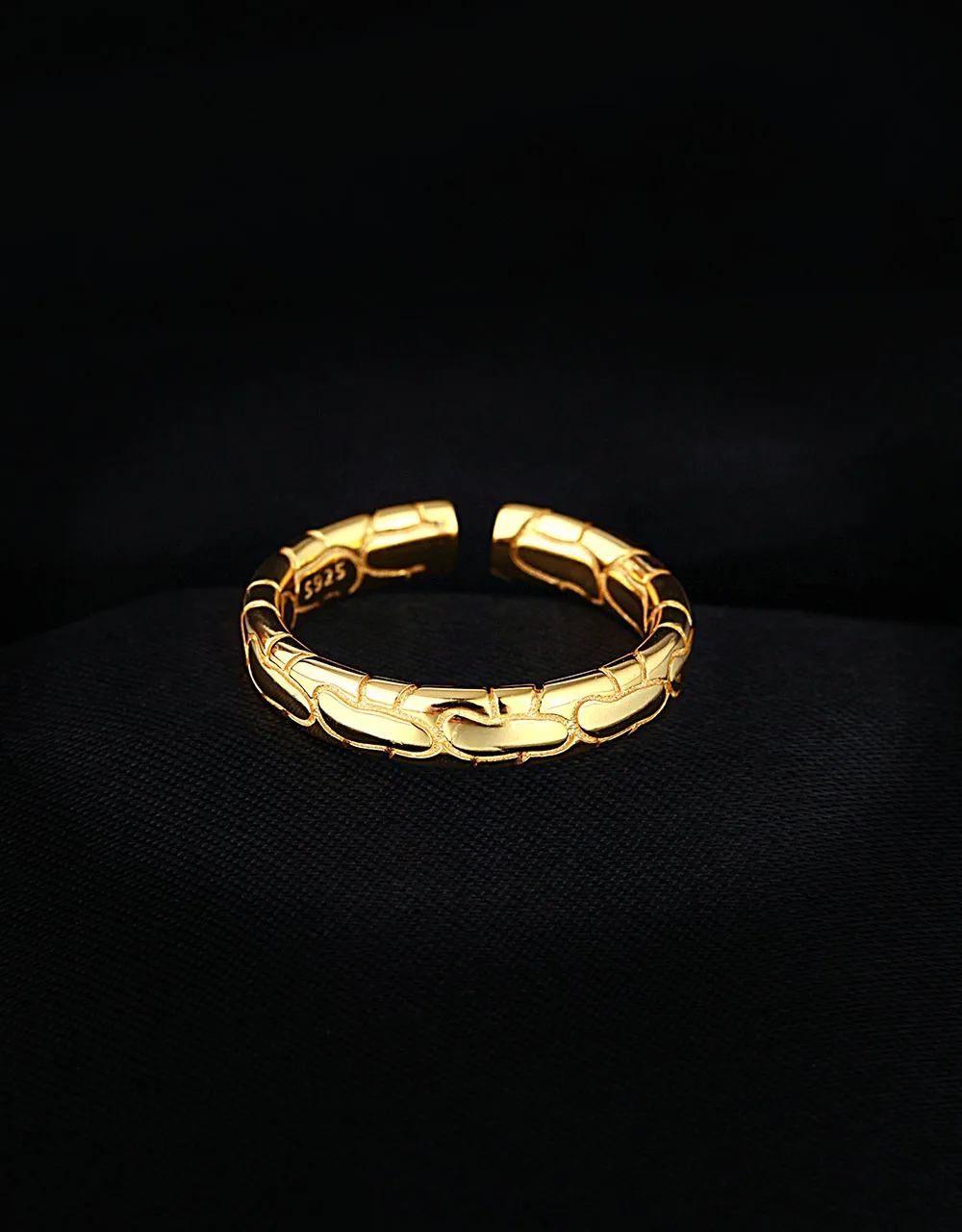 

925 Sterling Silver for Women Ring New Retro Twist Ring Female Simple Open Adjustable Prevent Allergy Handmade Jewelry