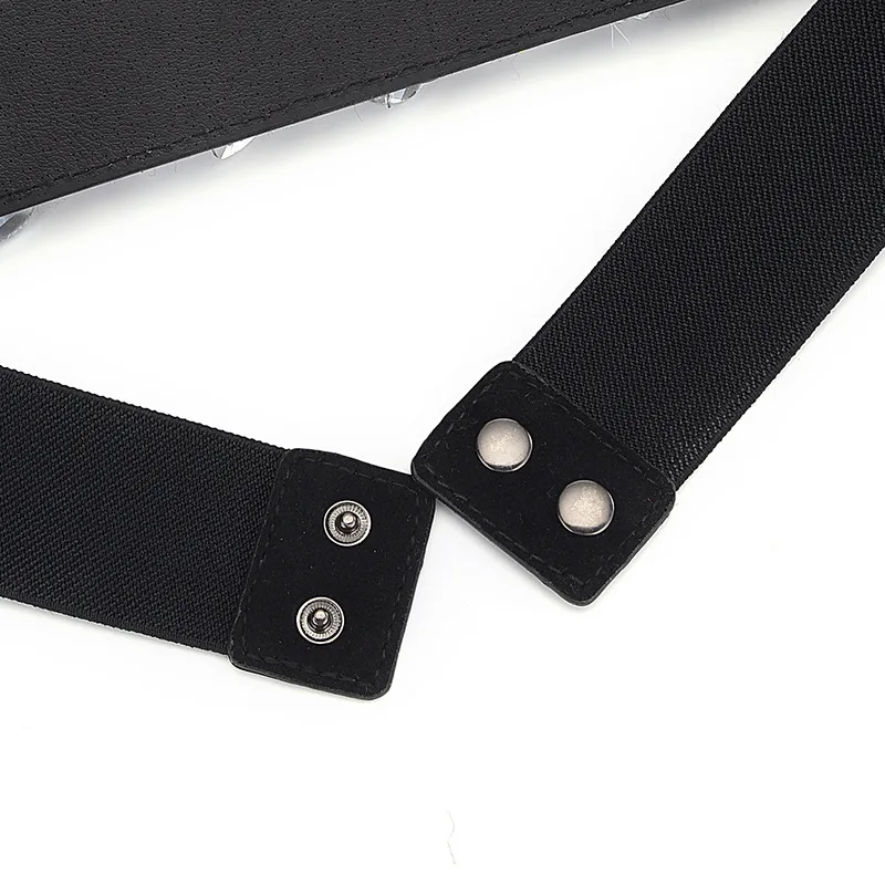 Женские Эластичные эластичный со стразами пояс тканые женские модельные туфли с