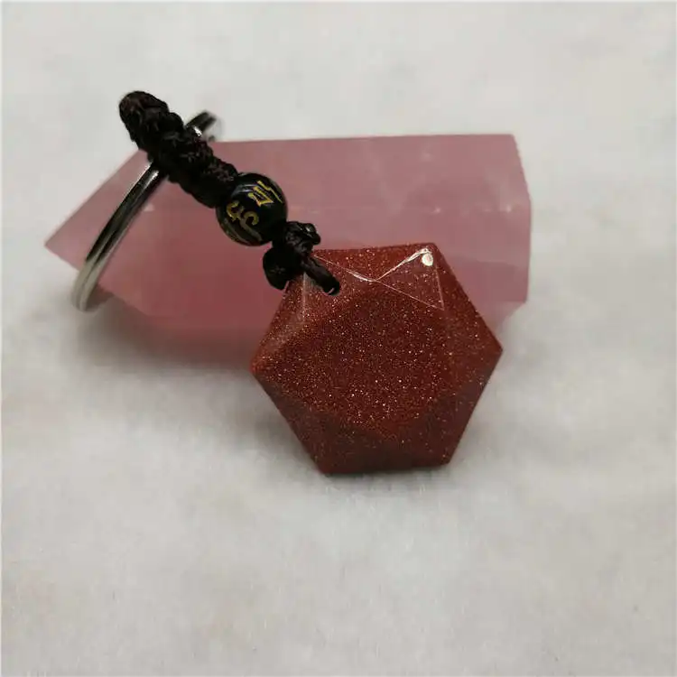 Прямая поставка натуральный энергетический камень красный песчаник Шесть звезд