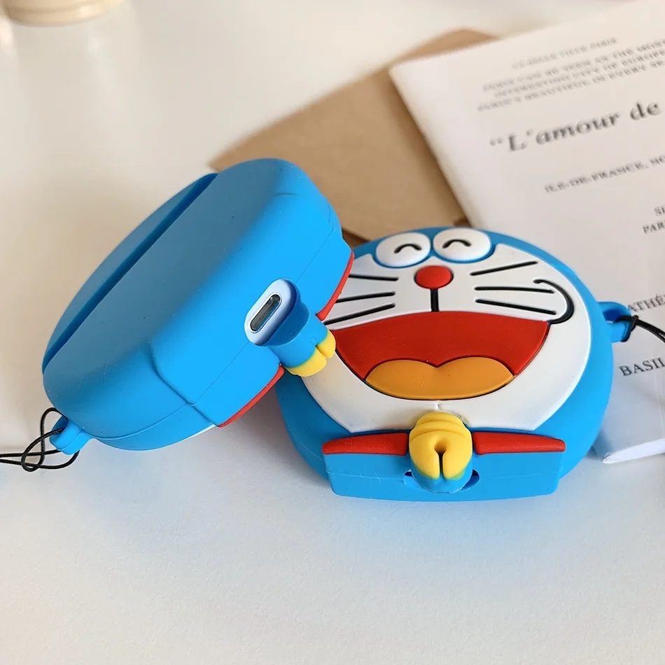 Чехол для AirPods с изображением мультяшного медведя, собаки, чехол s для Apple Airpods 2, чехол, Милые силиконовые аксессуары для наушников, чехлы для наушников, чехлы для Air pods