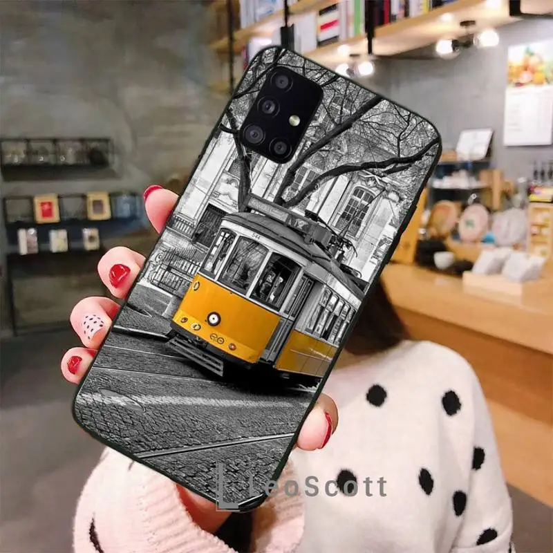 

tram Phone Case For Samsung A40 A31 A50 A51 A71 A20E A20S S8 S9 S10 S20 Plus note 20 ultra