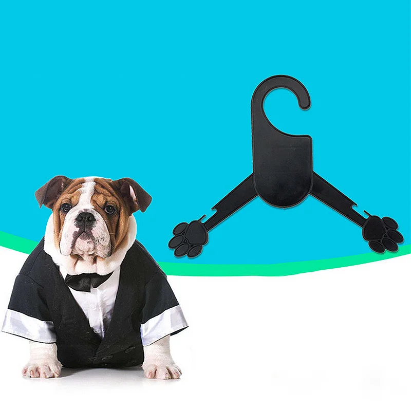 10 шт./компл. Портативный собака Кот вешалка для одежды Пластик Paw Форма стеллаж