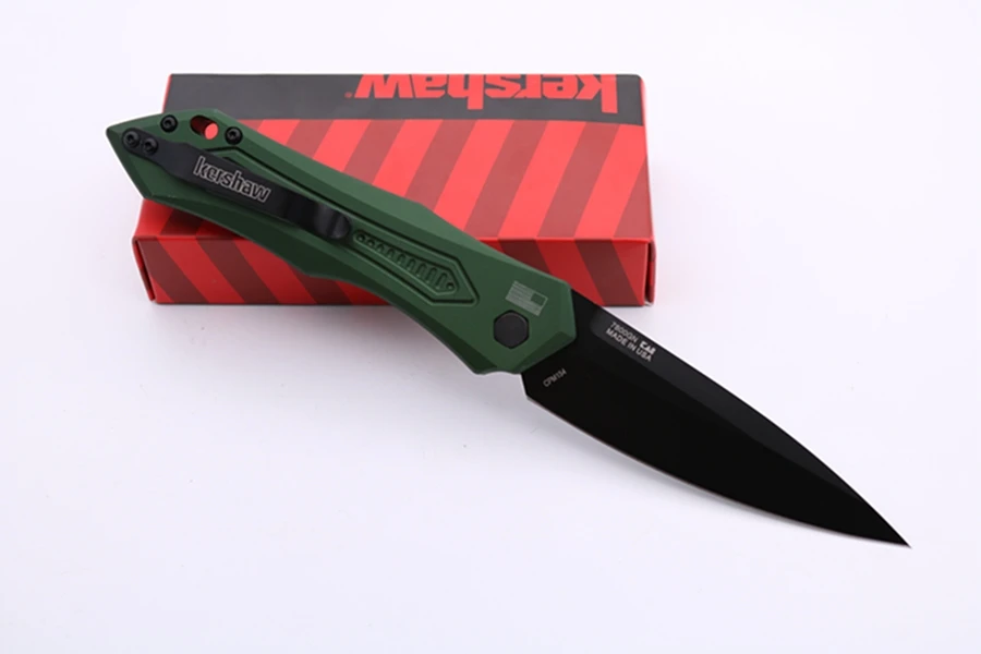 Высококачественный карманный складной нож kerшоу 7800 лезвие 440C алюминиевая ручка
