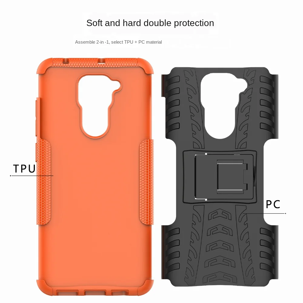 Heavy Duty Armor Holder Cover For Xiaomi Mi 10 9 SE 8 Lite 9T A3 RedMi 8A Go 7A 5 Plus Note 9S 6 7 8T Pro Note9 Case | Мобильные