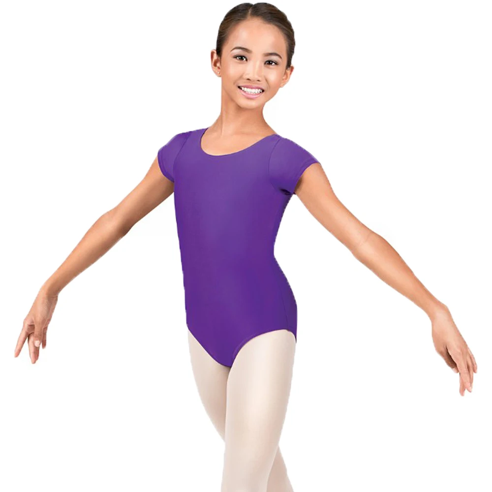 Блестящий купальник из лайкры с коротким рукавом для мальчиков и девочек детские