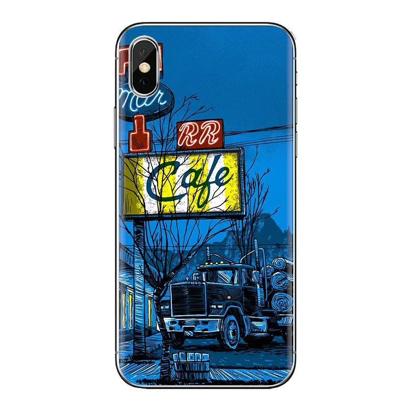 For Samsung Galaxy S3 S4 S5 Mini S6 S7 Edge S8 S9 S10 Plus Note 3 4 5 8 9 Welcome To Twin Peaks Soft Transparent Shell Covers |