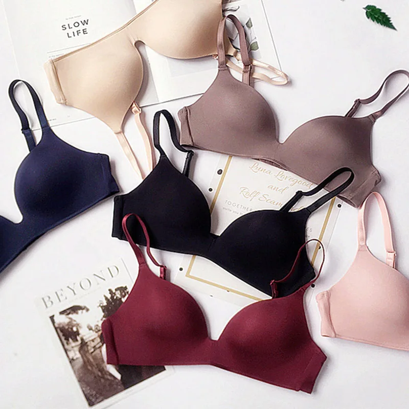 Женский бесшовный бюстгальтер без косточек с эффектом пуш-ап | Женская одежда