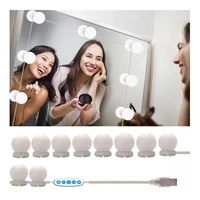 espejo bedroom decor maquiagem profissional completa tocador de mueble vanity mirror light luces led para makeup light hollywood