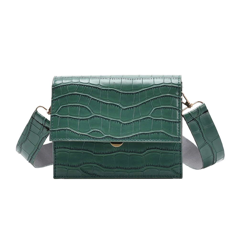 

PU Leather Crossbody Bags Summer Lady Shoulder Handbags Small Stone Pattern Female Simple Totes for Women 2020 Trend