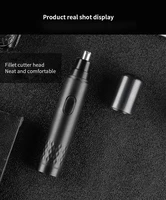new 2 in 1 electric ear nose hair trimmer clipper professional painless eyebrow and facial hair trimmer