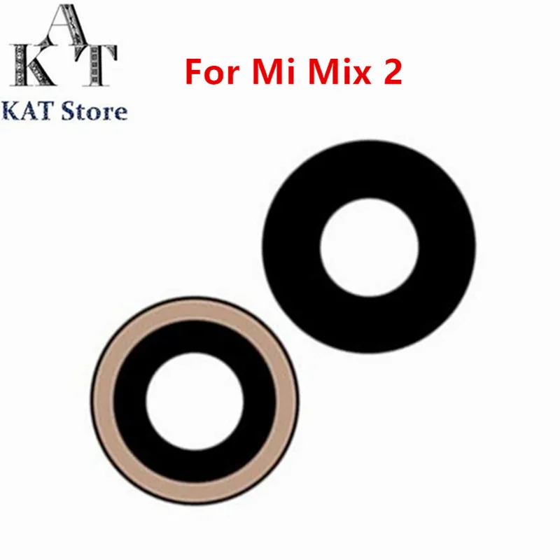 Задняя камера Mi Mix 2 1 шт. стеклянная крышка объектива для Xiaomi кольцо камеры