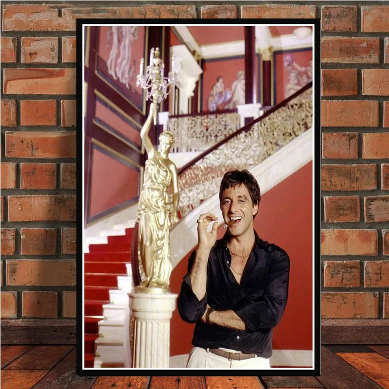 AL PACINO SCARFACE Гангстерский фильм художественный постер Картина Настенная картина