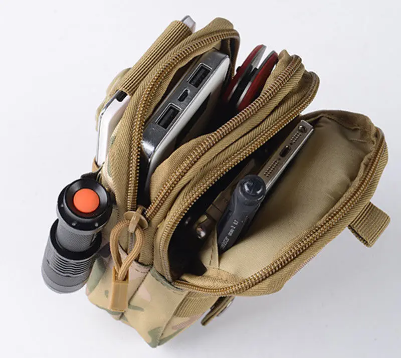 

Outdoor Tactical Waist Pack Belt Bag Camping Survival Tool Bag High Quality Military Molle Pouch Wallet Safety