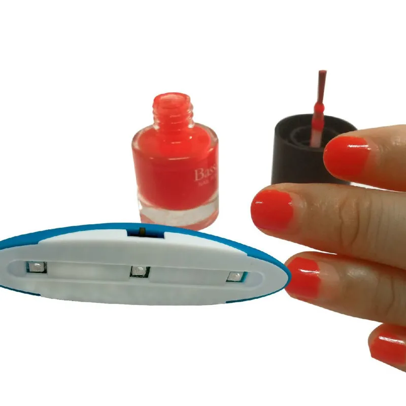 Портативный Мини УФ гель для ногтей светодиодный светильник USB зарядка Гель лак