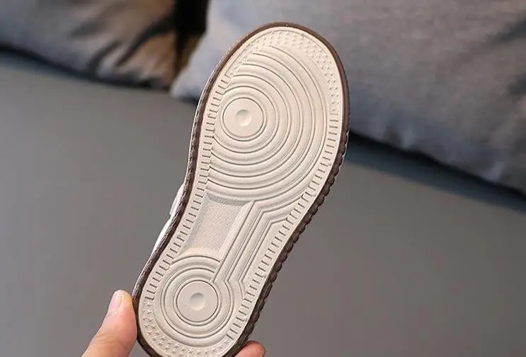 

Autumn Three Colors New Style Soft Sole Boys and Girls Low-top Casual Breathable Student Sports Shoes Size 24-37