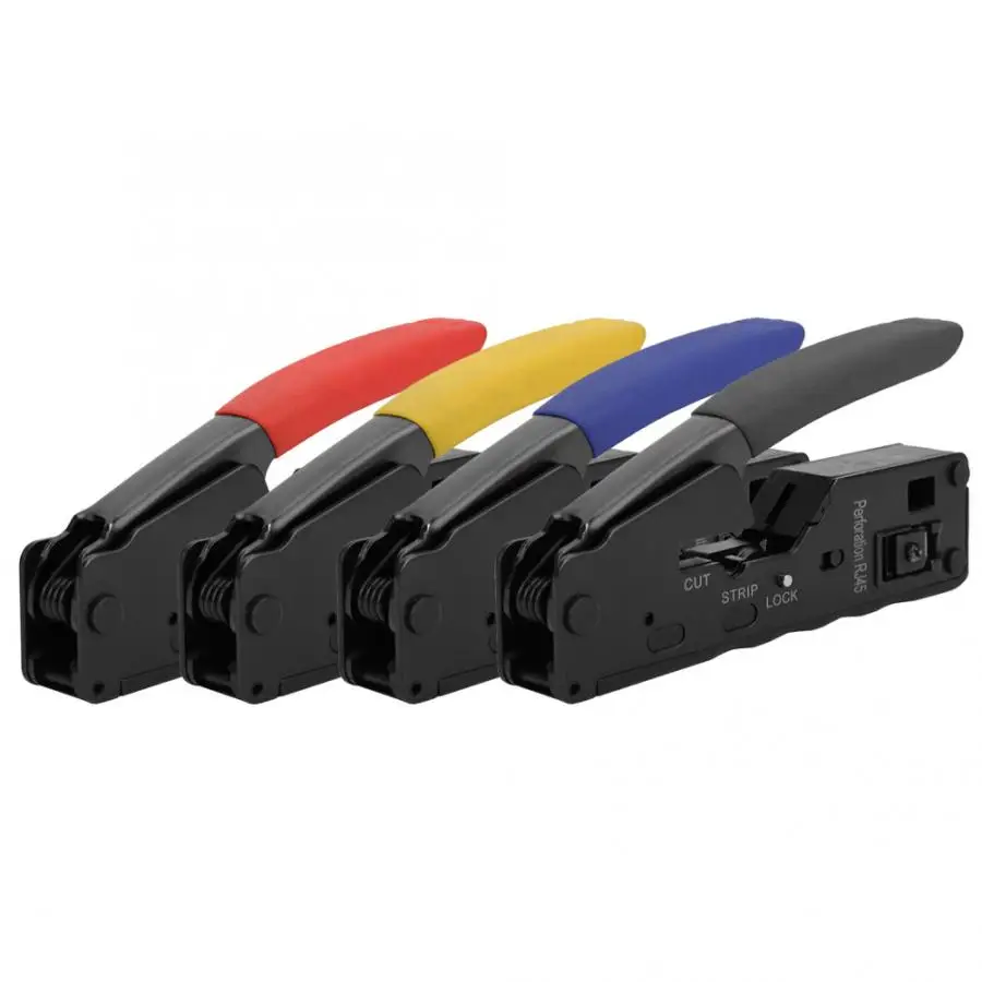 Инструмент RJ45 для сетевой магнитной обжимной инструмент Cat7 Cat6 Cat5 Модульные
