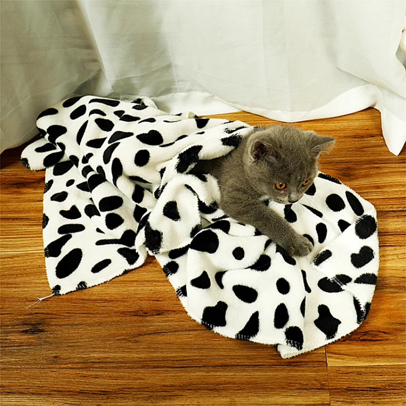 Коврики для домашних животных собак кошек мягкое одеяло щенков теплое Флисовое