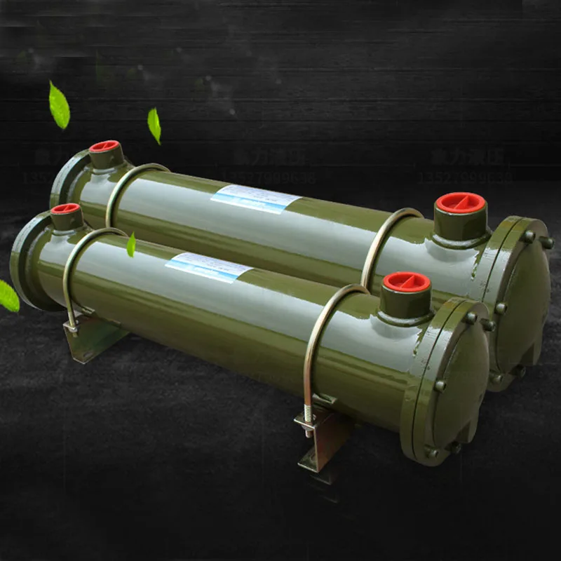 安い 生産のフィンチューブ水クーラーdcシリーズスパイラル油圧式熱交換器